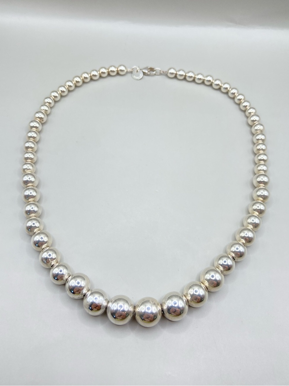 Tiffany & Co. Graduated HardWear Ball Bead Necklace